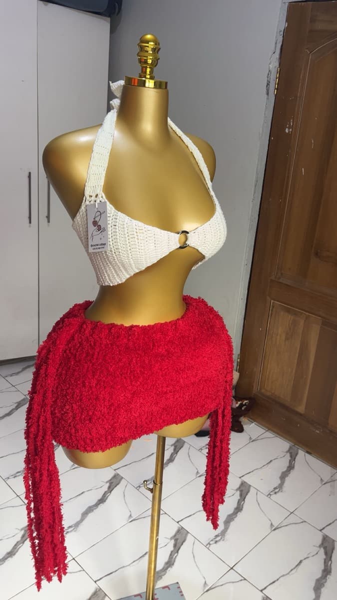 Crochet Fur skirt — image 1 of 5