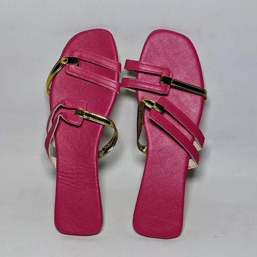Golden Belted Slippers — image 1 of 2