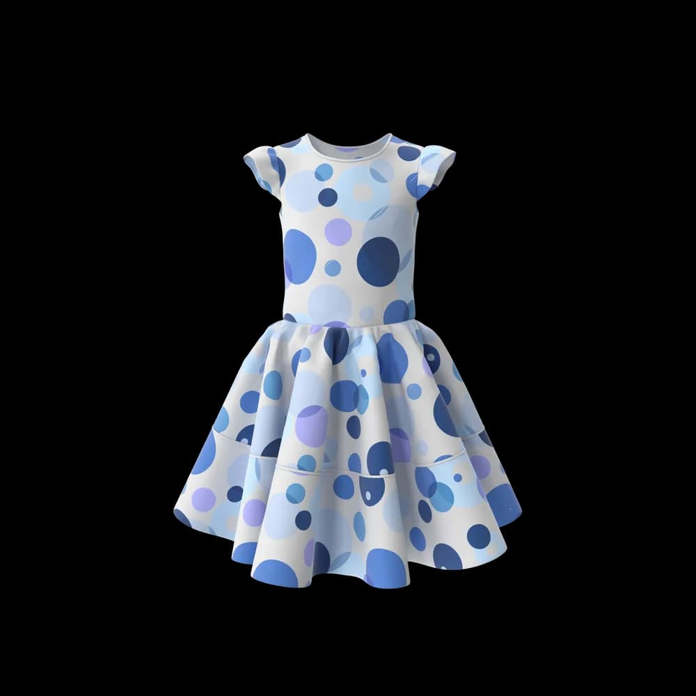 Blue Frock — image 1 of 4