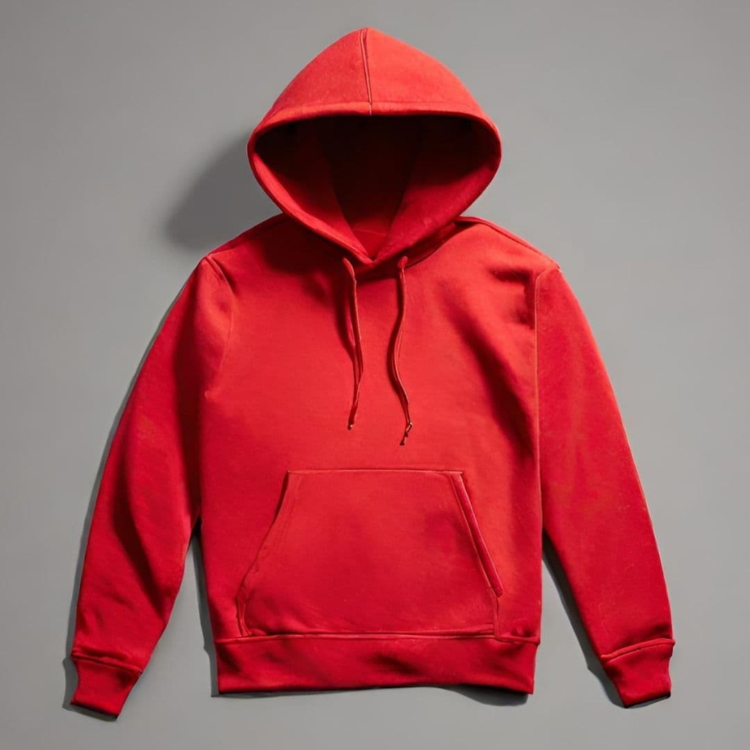 Classic Red Pullover Hoodie — image 1 of 3