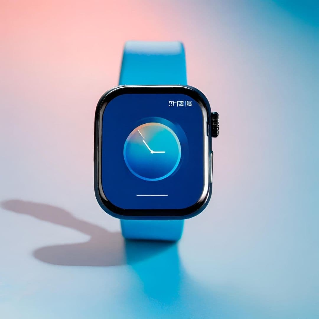 Sleek Smartwatch with Vibrant Display — image 1 of 3