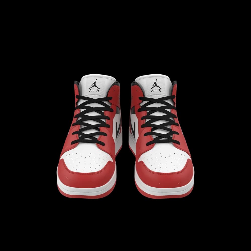 Nike Air Jordan 1 Red And Black — image 1 of 3