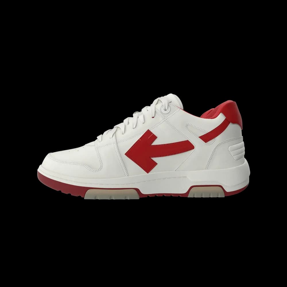 Sports Sneakers Off White & Red — image 1 of 3