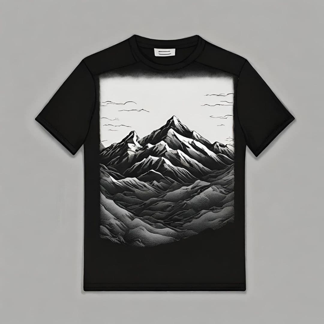 Majestic Mountain Graphic T-Shirt - Signature Edition — image 1 of 2