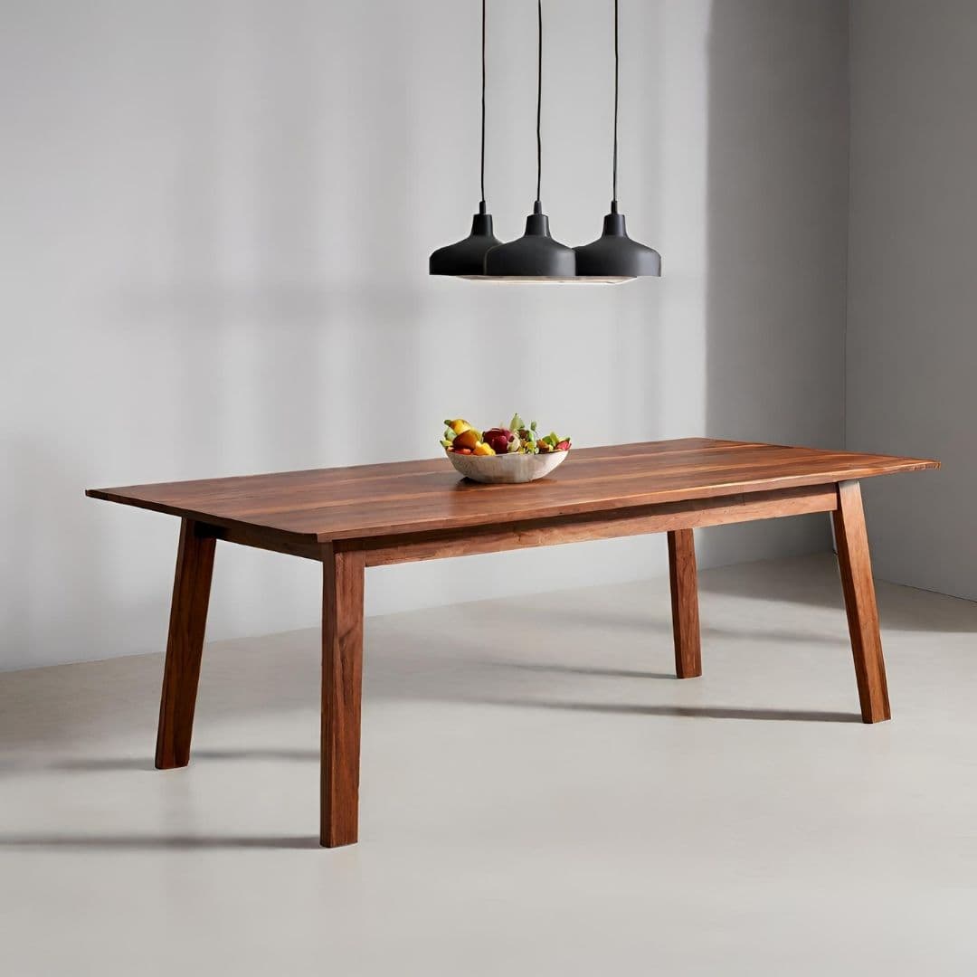 Elegant Solid Wood Dining Table — image 1 of 2