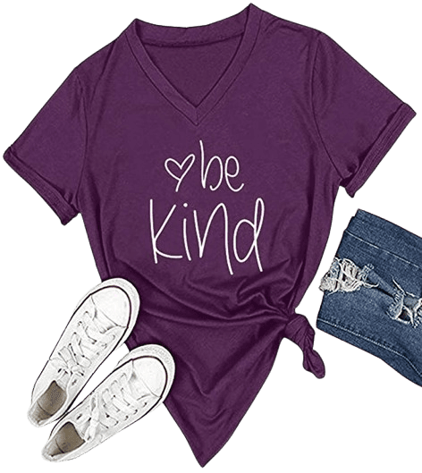 DANVOUY Womens T Shirt Casual Cotton Short — image 1 of 1