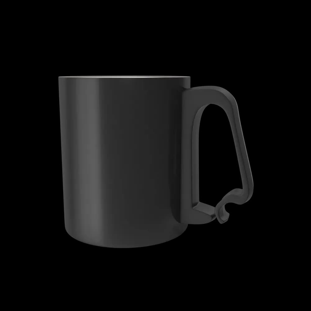 Black Aluminium Cup — image 1 of 2