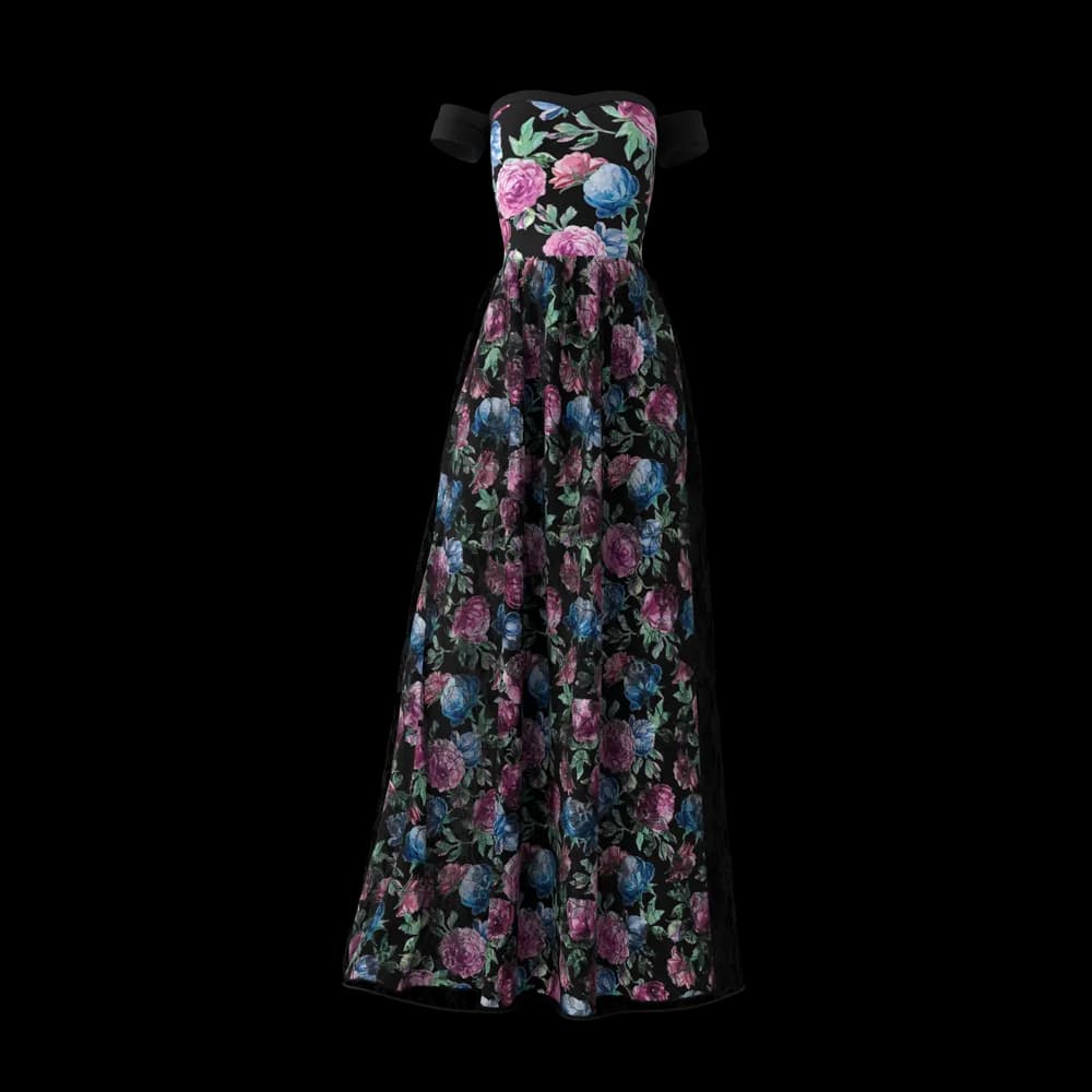 Black Women's Gown — image 1 of 2